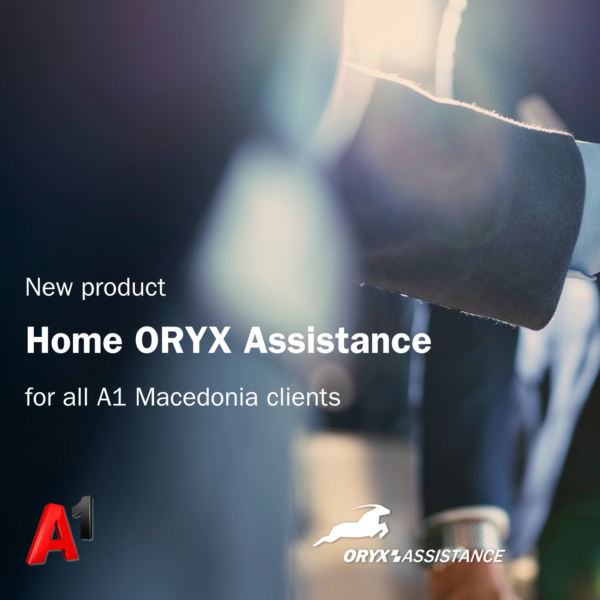 A1 Macedonia now offering additional ORYX Assistance product