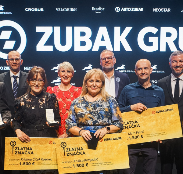 Nagrađeno 60 najlojalnijih zaposlenika Zubak Grupe, a šestero je nagrađeno Zlatnom značkom